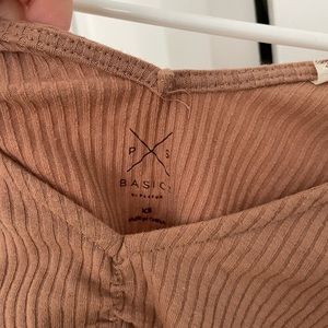 Tan Long Sleeve